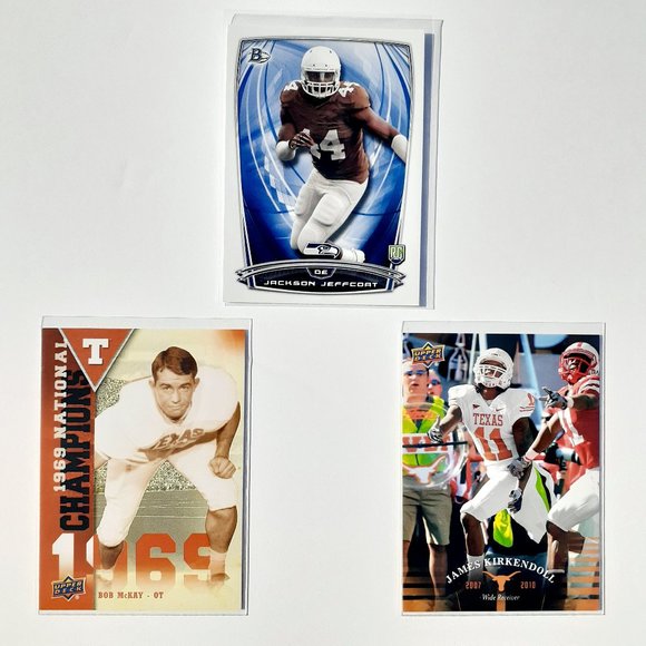 Texas Longhorns 9 Card Lot - CFBL [3_8_1] - Picture 7 of 8